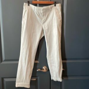 Loft Chinos. Minty blue in color